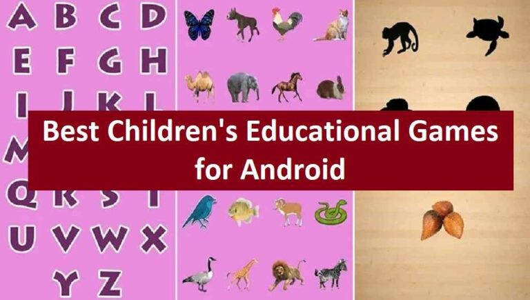 Best Children's Educational Games for Android